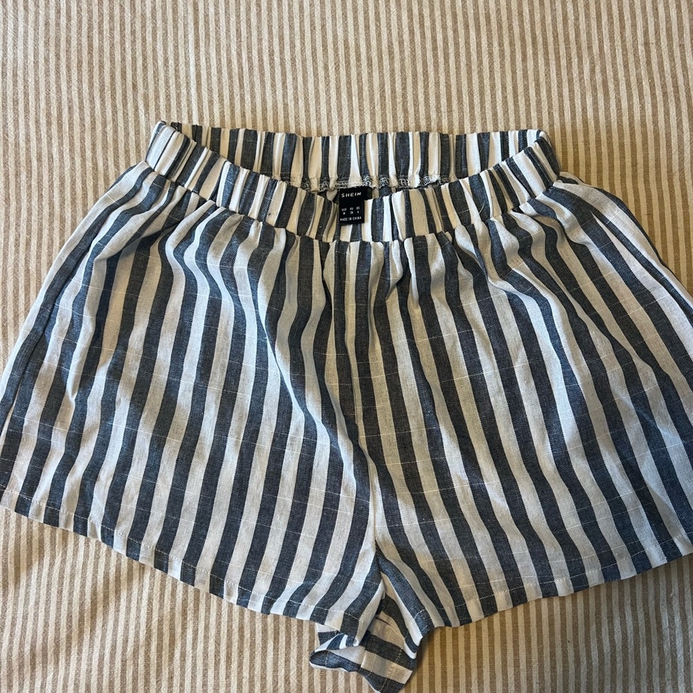 SHEIN- Striped shorts